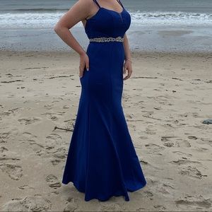 Royal Blue prom dress